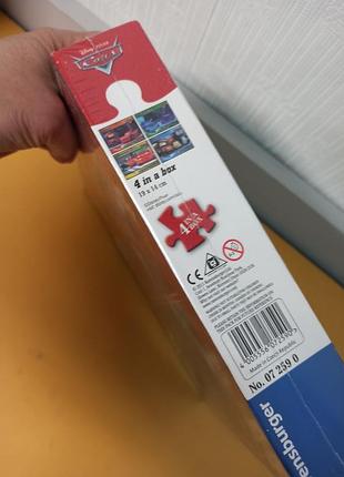Пазл ravensburger дисней: тачки 4 в 1 2