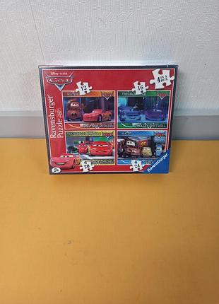 Пазл ravensburger дисней: тачки 4 в 1