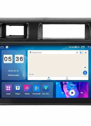 Магнитола lesko совместима с toyota land cruiser 70 series 2009-2020г 9" 2/32gb carplay 4g wi-fi gps prime