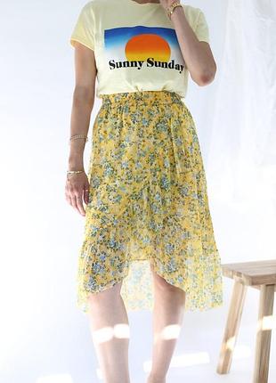 Нова спідниця samsøe samsøe, модель jayla skirt або bini skirt у кольорі soleil jardin м 38 данія 🇩🇰
