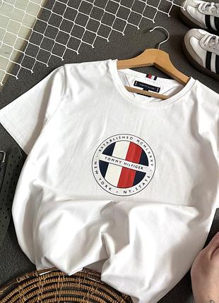 Брендовая футболка tommy hilfiger (оригинал)