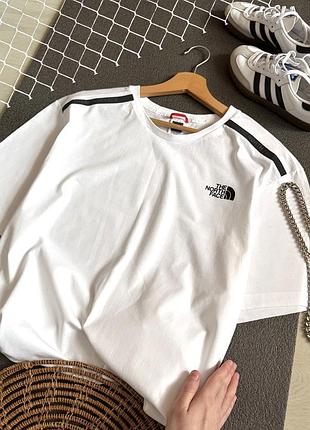 Брендовая футболка oversize the north face (оригинал)
