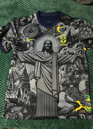 Оригинальная футболка/джерси nike brazil