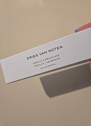 Dries van noten vanilla camouflage edp 4 ml оригинал