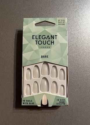Накладні нігті для рук elegant touch