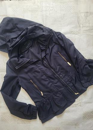 Куртка ветровка zara черная