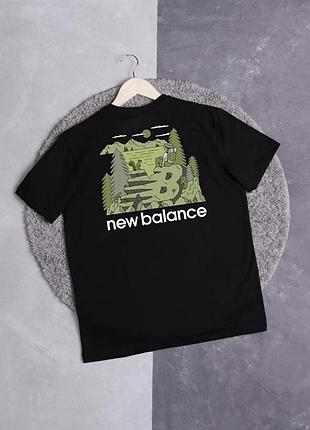 Футболка new balance logo футболка нью беланс футболка new balance футболка с логотипом нью беланс футболка на літо new balance
