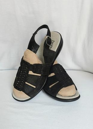 Женские кожаные босоножки hotter comfort concept