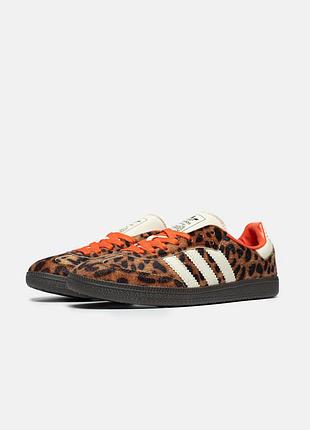 Кросівки adidas preloved red leopard