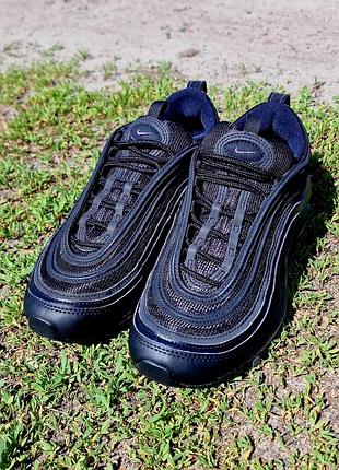 Кроссовки nike air max 97 triple black 921733-001