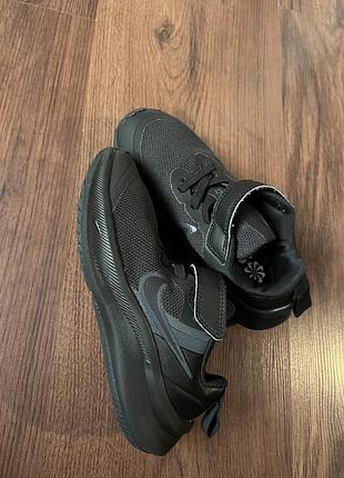 Кросівки чорні nike для хлопчика