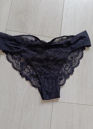 Ажурные трусики кружевные трусы вьющиеся m&amp;s m м 10 38 46