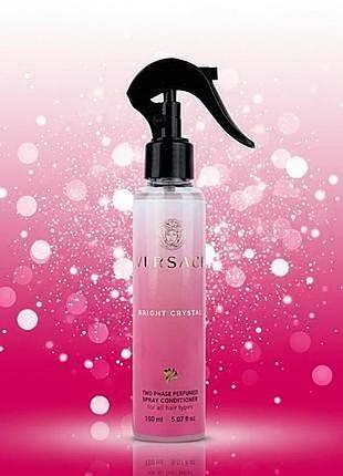 Двухфазный парфюмированный спрей-кондиционер для волос bright crystal brand collecti...