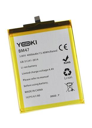 Акумулятор для xiaomi redmi 3 / 3s / 3x / 4x / bm47 yoki