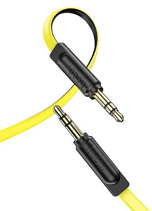 Кабель aux hoco upa16 audio cable желтый