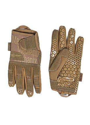 Перчатки mechanix wear precision pro high dex xl coyote