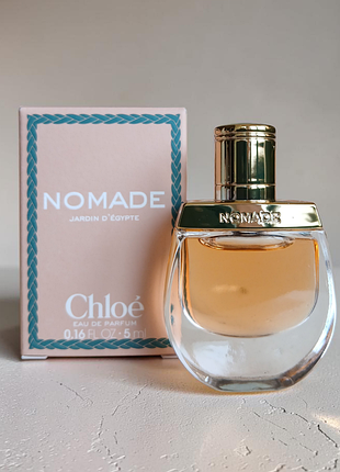 Парфумована вода для жінок chloe nomade jardin d’egypte мініатюра 5 мл