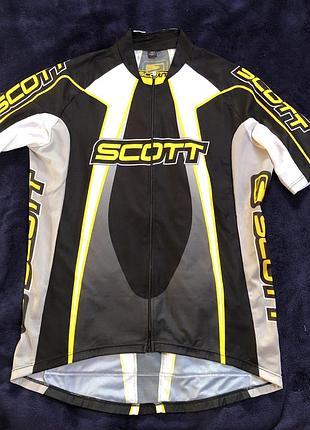Велофутболка scott короткий рукав.