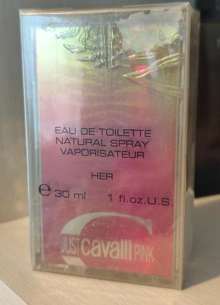 Roberto cavalli just cavalli pink - edt 30ml