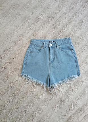 Джинсовые шорты от boohoo