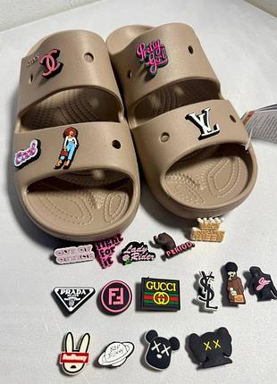 Прикраси для crocs , crocs jibbits , кліпси для крокс