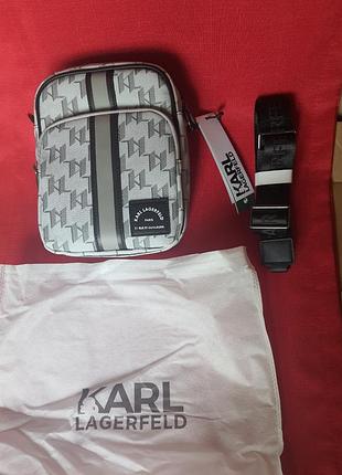 Новая мужская сумка karl lagerfeld