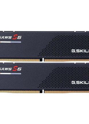 Оперативная память g.skill ripjaws s5 dimm 64 гб (2×32 гб) ddr5 6400 мгц cl32 черный (f5-6400j3239g32gx2-rs5k)