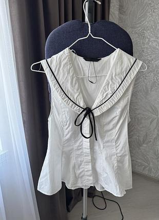 Блуза zara , розмір s, 100% котон