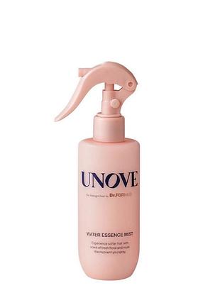 Без коробки!!! незмивний міст-есенція для пошкодженого волосся unove water essence mist, 200 мл