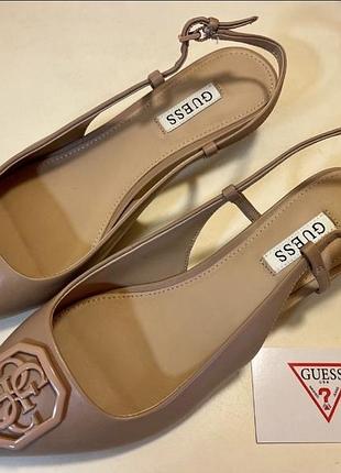 Сандалии guess кожаные