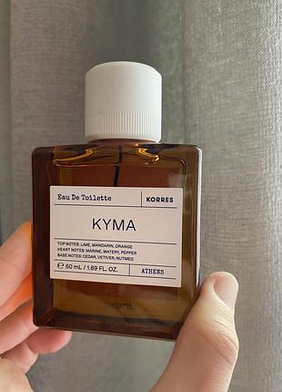 Нова туалетна вода korres kyma🛍️багато видів парфумерії korres в наявності