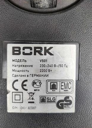 Пылесос bork v501  держатель мешка 4