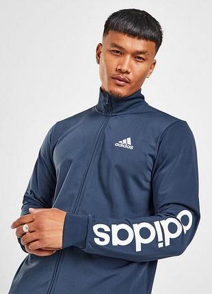 Чоловіча олімпійка adidas кофта на блискавці адідас оригінал