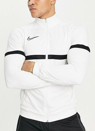 Чоловіча легка спортивна олімпійка nike dri fit оригінал кофта на блискавці найк драй фіт