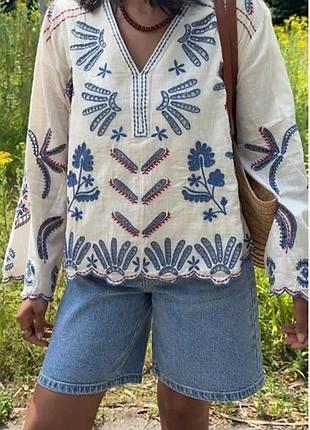 Эпатажная блуза в стиле boho 🌿