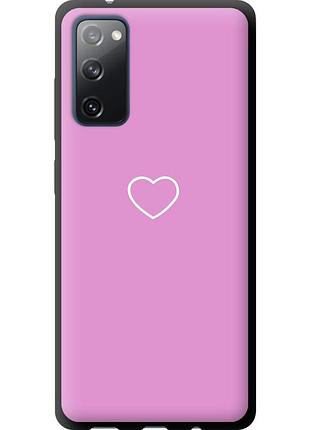 Чехол tpu на телефон samsung galaxy s20 fe g780f сердце 2 "4863b-2075-58250"