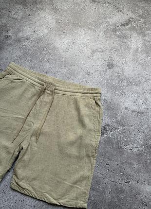 Лляні шорти zara 2