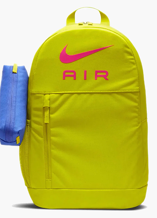 Рюкзак спортивний тканинний 20 л nike y elmntl - air (dr6089-344) оригінал