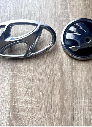 Емблема значок hyundai tucson 2019-2022, skoda superl