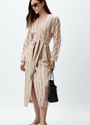 Стильное платье с шелком h&amp;m