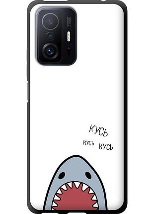 Чехол tpu на телефон xiaomi 11t акула "4870b-2487-58250"