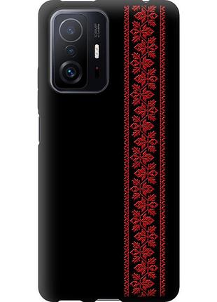 Чехол tpu на телефон xiaomi 11t вышиванка 53 "2041b-2487-58250"