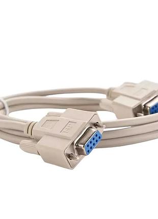 Кабель db9 (rs-232) для касових апаратів (1.5 м, внутрішній-внутрішній)