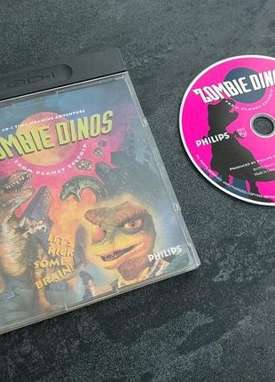 Диск zombie dinos (philips cd-i)