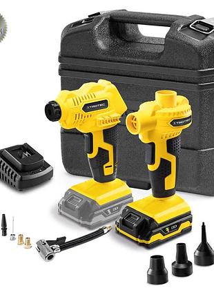 Набор trotec компрессор аккумуляторный pcps 11-20v + насос аккумуляторный pcps 12-20v (4650000051)