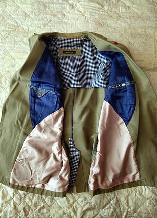 Стильный мужской пиджак marc o'polo norfyn modern fit с латками на локтях