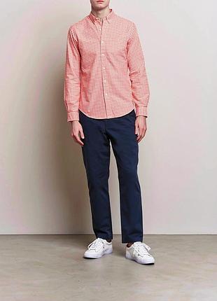 Нова сорочка коралова клітка 'polo by ralph lauren' 54-60р
