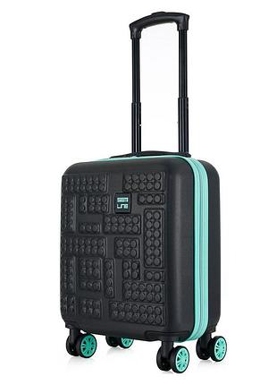 Чемодан детский semi line 16" (xs) black/blue (t5889-1)