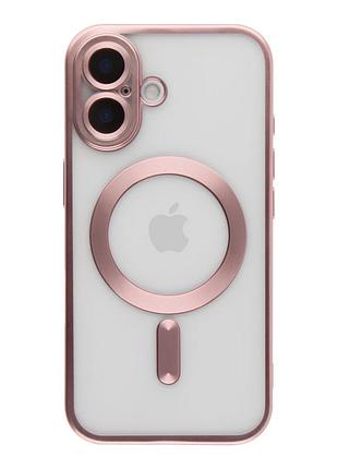 Чехол magsafe iphone 16 pink 4
