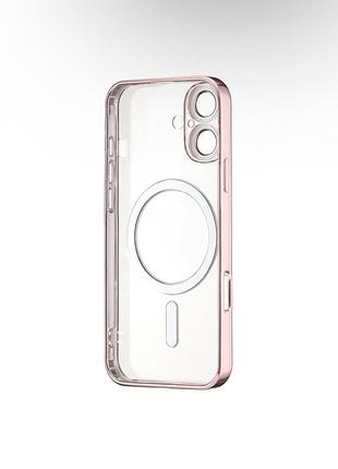Чехол magsafe iphone 16 pink 3